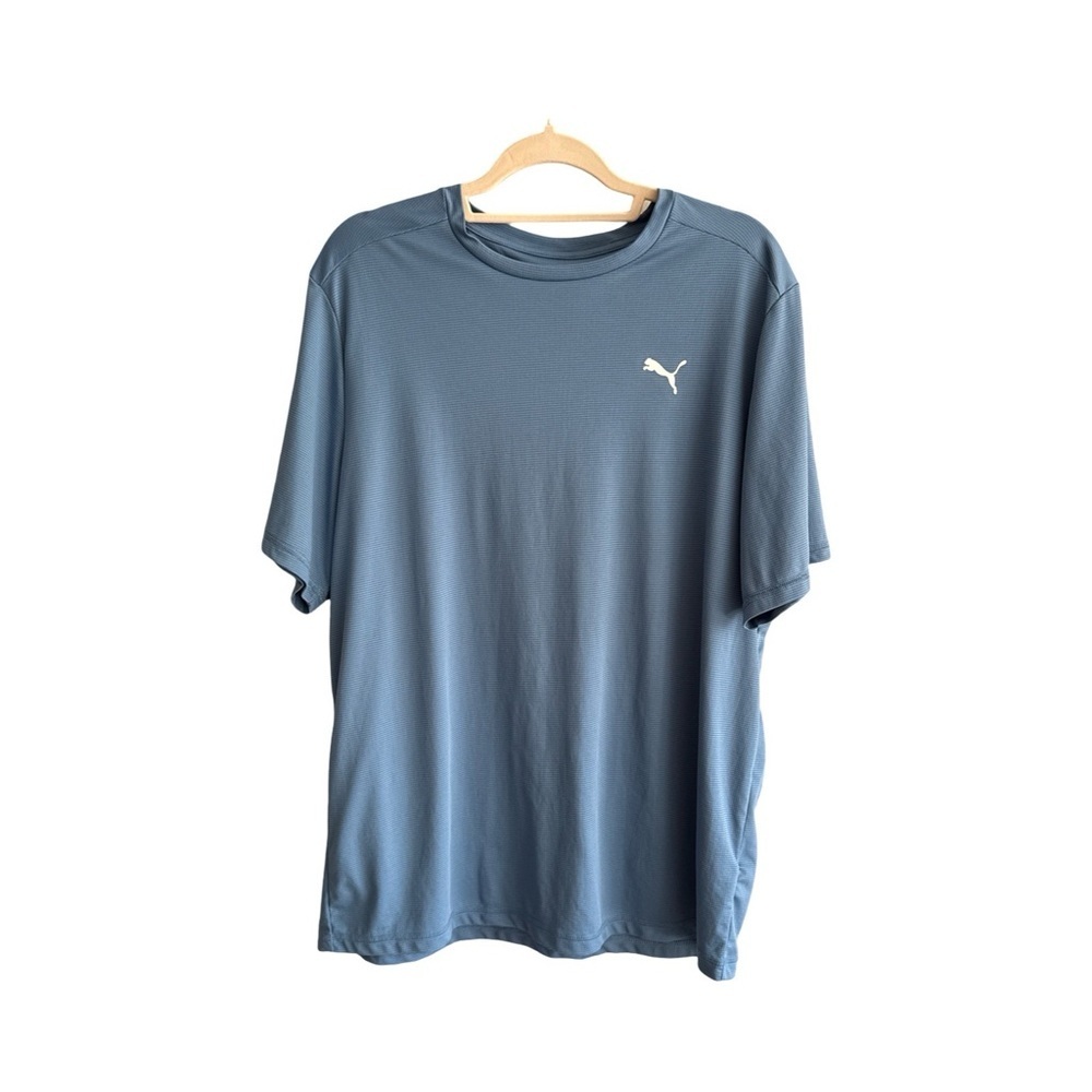 Puma Men's Slate Blue Short Sleeve Tee